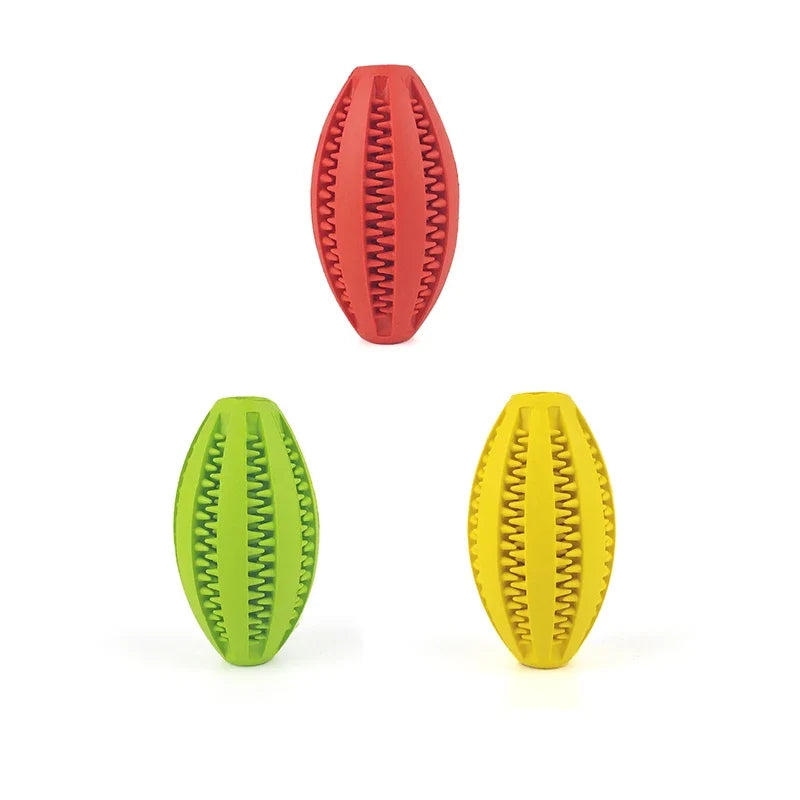 Natural Rubber Treat Ball – Dental Dog Toy for Big Chewers