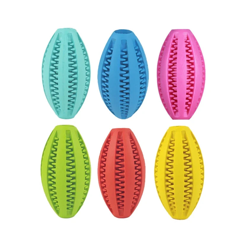 Natural Rubber Treat Ball – Dental Dog Toy for Big Chewers