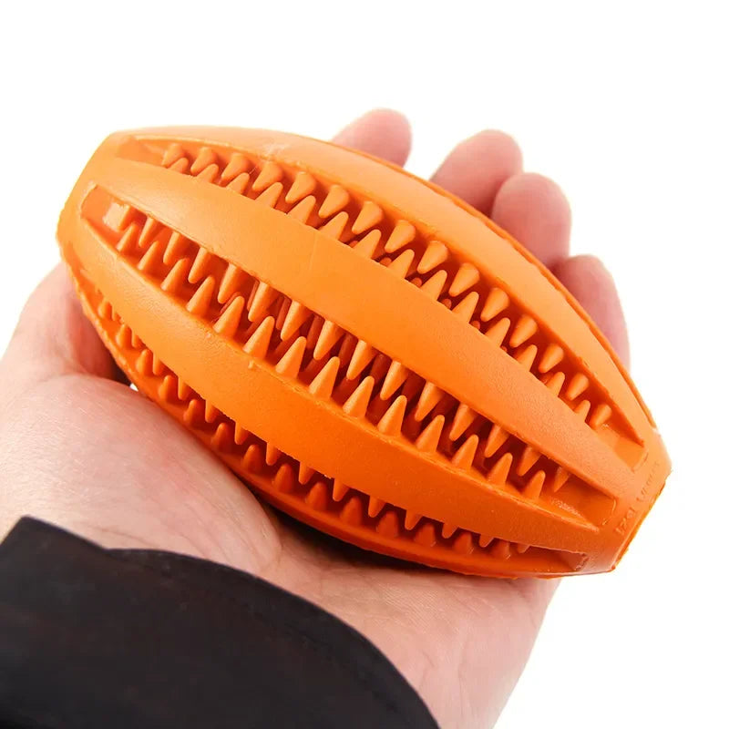 Natural Rubber Treat Ball – Dental Dog Toy for Big Chewers