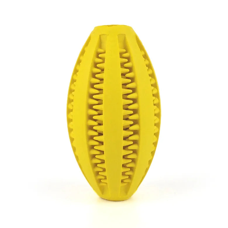 Natural Rubber Treat Ball – Dental Dog Toy for Big Chewers