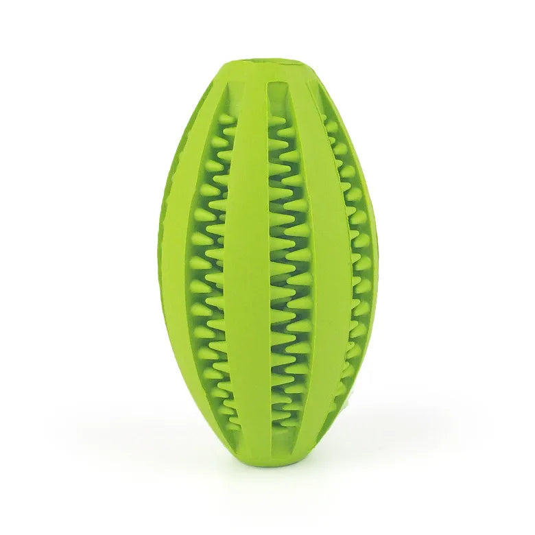 Natural Rubber Treat Ball – Dental Dog Toy for Big Chewers