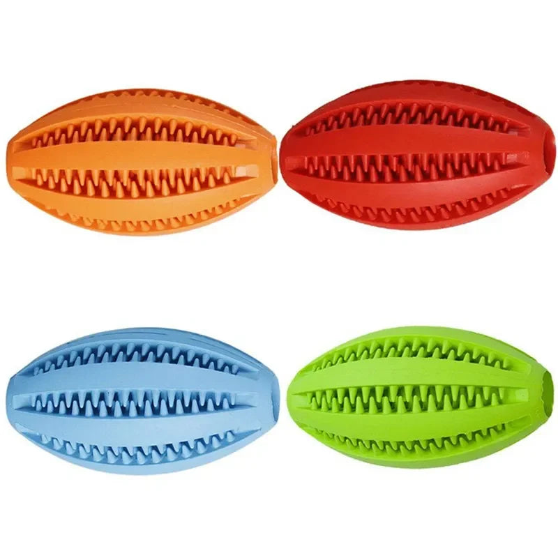 Natural Rubber Treat Ball – Dental Dog Toy for Big Chewers