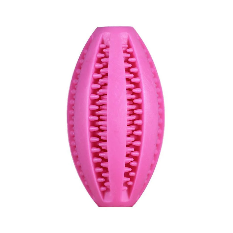 Natural Rubber Treat Ball – Dental Dog Toy for Big Chewers
