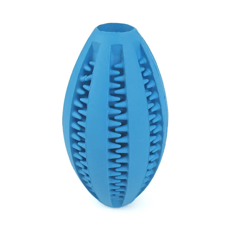 Natural Rubber Treat Ball – Dental Dog Toy for Big Chewers